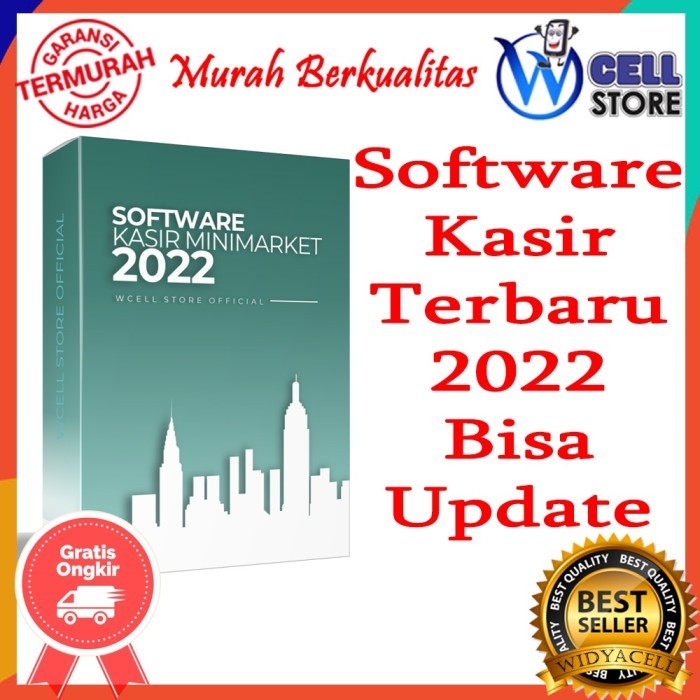 DVD Software Program Aplikasi Kasir Toko Minimarket - Kelontong - DLL