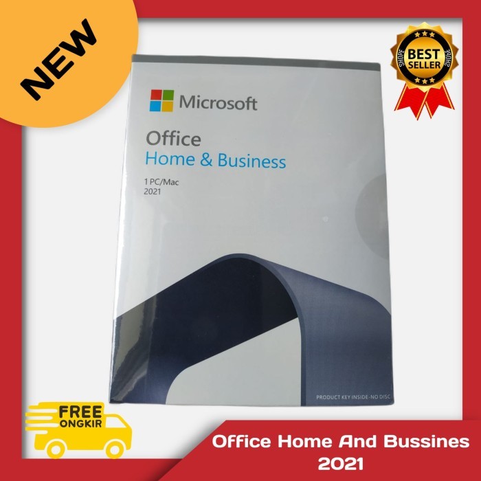 Office 2021 Home And business Full Box + COA No DVD
