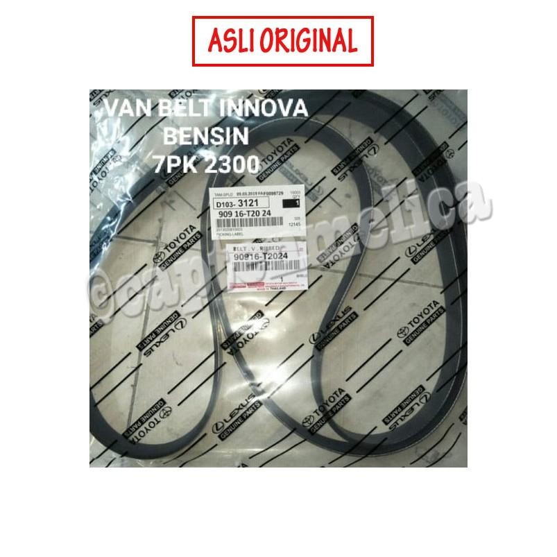 Ori Sabuk Tali Kipas Karet Fanbelt 7Pk 2300 Toyota Innova Bensin 2004 2005 2006 2007 2008 2009 2010 
