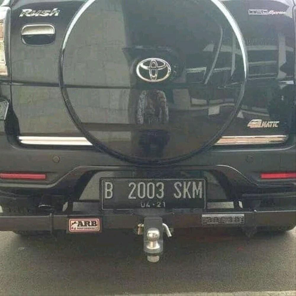 Towing Arb Belakang Toyota Rush Lama / Tanduk Besi Belakang Mobil Rush Lama Arb