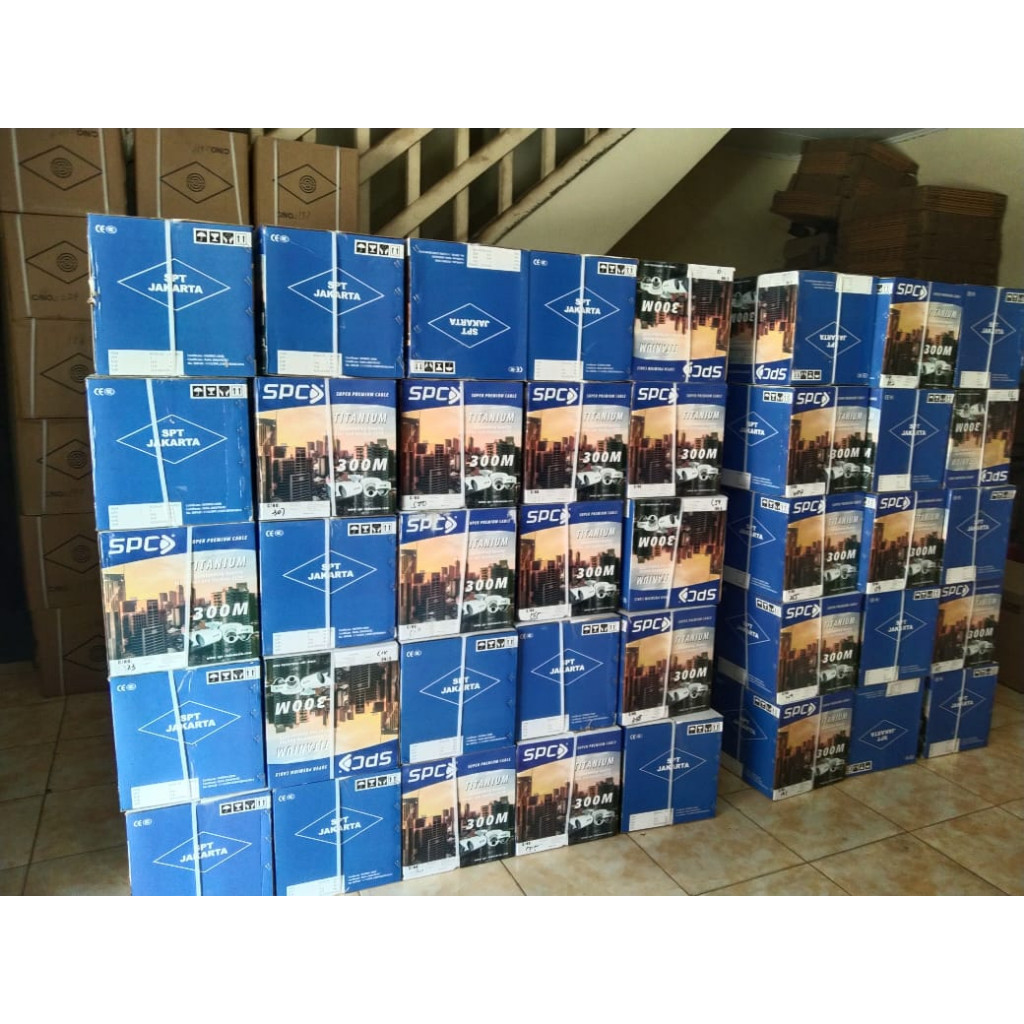 Kabel CCTV 300 Meter SPC Plus Power RG59 Kabel CCTV 1 Roll