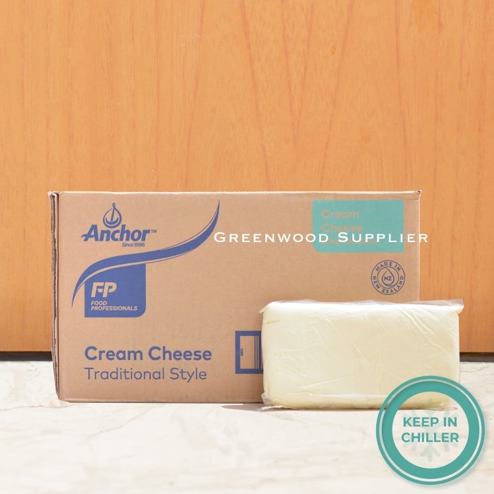 

TERLENGKAP Anchor Cream Cheese 500G (REPACK) Kode 1298