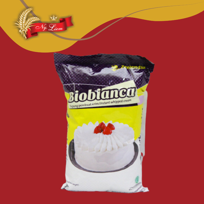 

BOOM SALE Zeelandia Biobianca Instant Whipping Cream / Bubuk 1 kg Kode 1241
