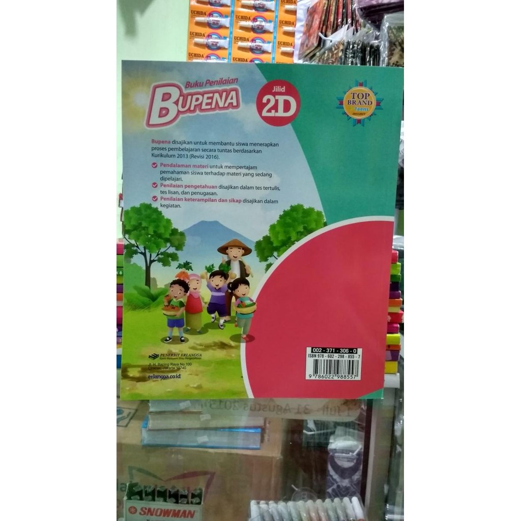 

BUPENA ( BUKU PENILAIAN ) JILID 2D UNTUK SD/MI KELAS II ( K13N )