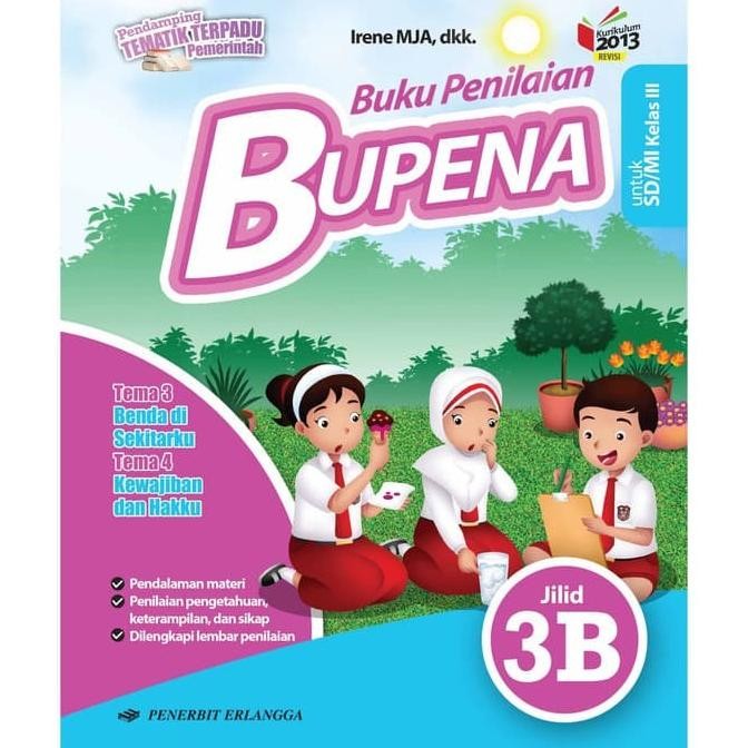 

BEST SELLER PAKET BUPENA 3A & 3B UNTUK SD MI K13N - ERLANGGA