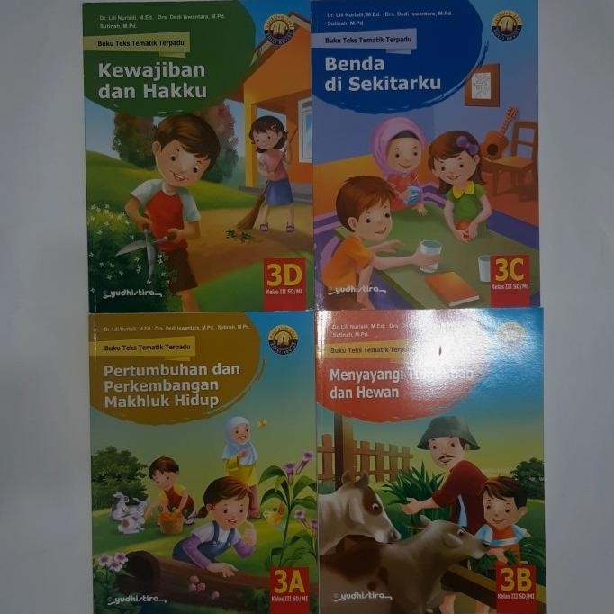 

Buku Teks Tematik K13 Kls 3 tema A-H