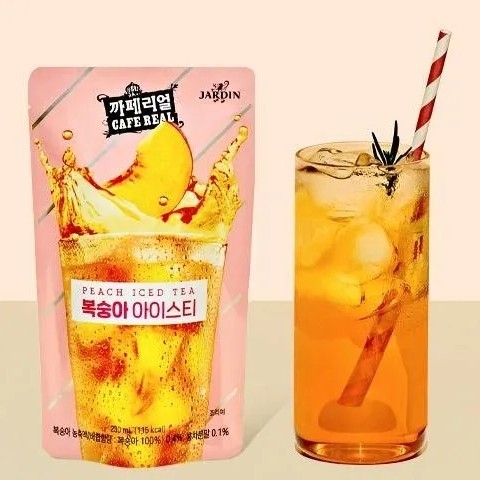 

230Ml Jardin Cafe Real Peach Ice Tea Blue Lemon Ade Mucat