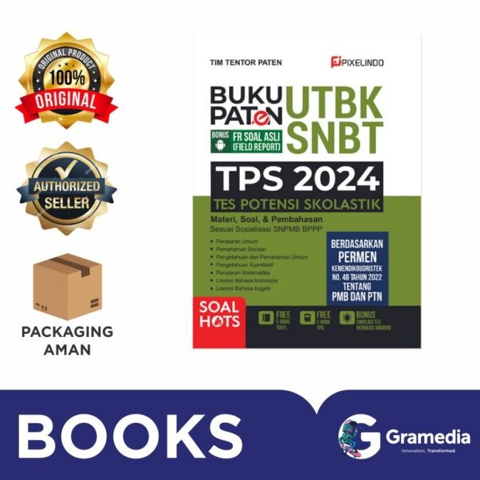 Buku Paten UTBK SNBT TPS 2024