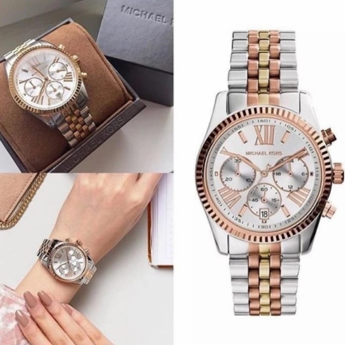 Jam Tangan Wanita Mk5735 Mk 5735 Terbatas