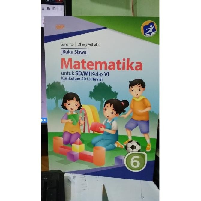 

BEST SELLER ORIGINAL MATEMATIKA 6 SD/MI KELAS VI ERLANGGA K13N GUNANTO