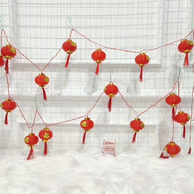 

Sale! Lampu Dinding Imlek Lampion 2.5 meter Dekorasi Aksesoris LED SJ Store