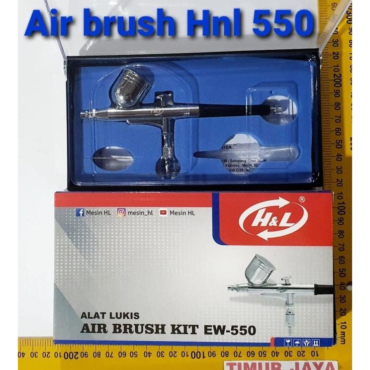 

Air Brush Kit Pen Spray Gun Lukis HNL EW 550