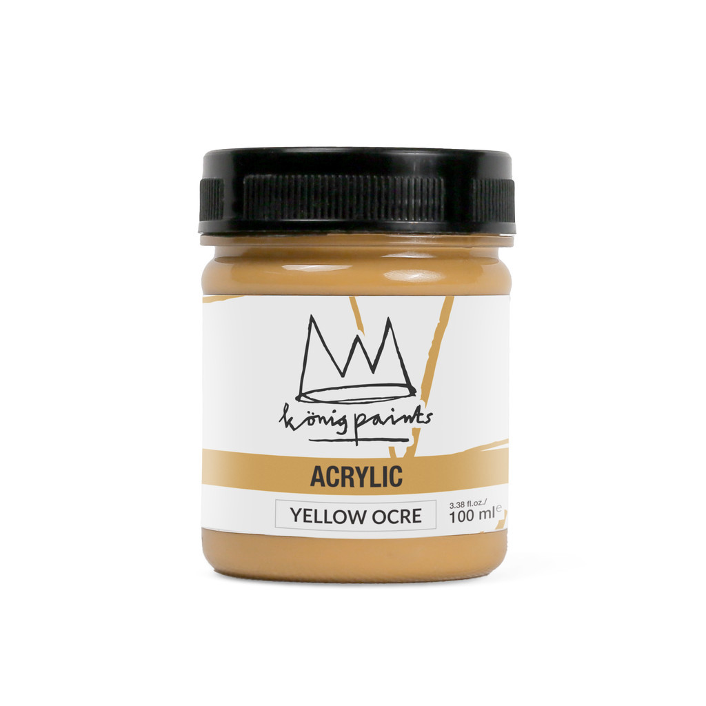 

KONIG PAINTS - 100mL YELLOW OCRE