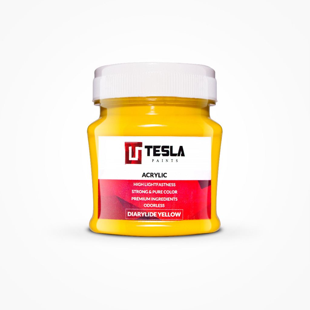 

TESLA PAINTS - 125 ML - DIARYLIDE YELLOW (Primary Yellow)