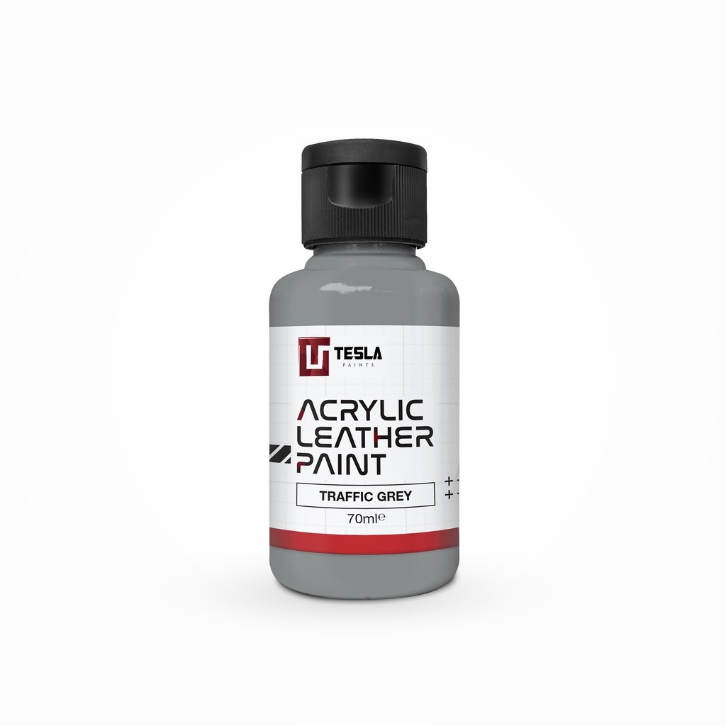 

ACRYLIC LEATHER PAINT - 70ML - TRAFFIC GREY
