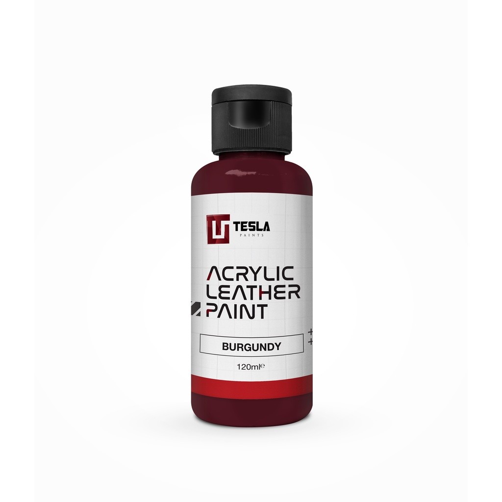 

ACRYLIC LEATHER PAINT - 120ML - BURGUNDY