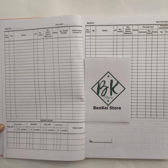 

Buku Mutasi Murid Siswa/i