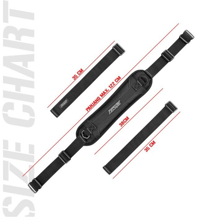 Meiho Strap Aksesoris Tackle Box Firecast Meiho Strap