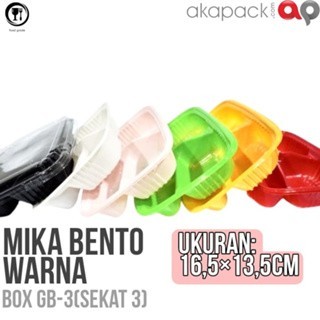 Mika Bento Mini Size S Plus Tutup Terjamin