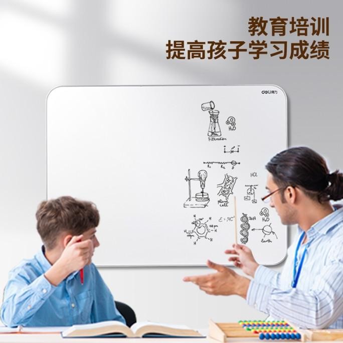 

Terlaris Deli White Board / Papan Tulis Magnet 120 X 90 Cm Free Gift 50027 Ready Stok