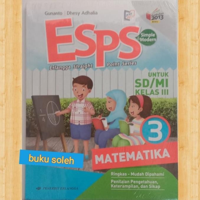 

buku paket Esps matematika SD kelas 3 kurikulum 2013 revisi
