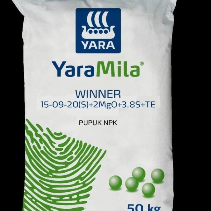 Yaramila Wuner 50Kg Pupuk NPK Tabur & Kocor Pembesar Buah Produk Original Pabrik