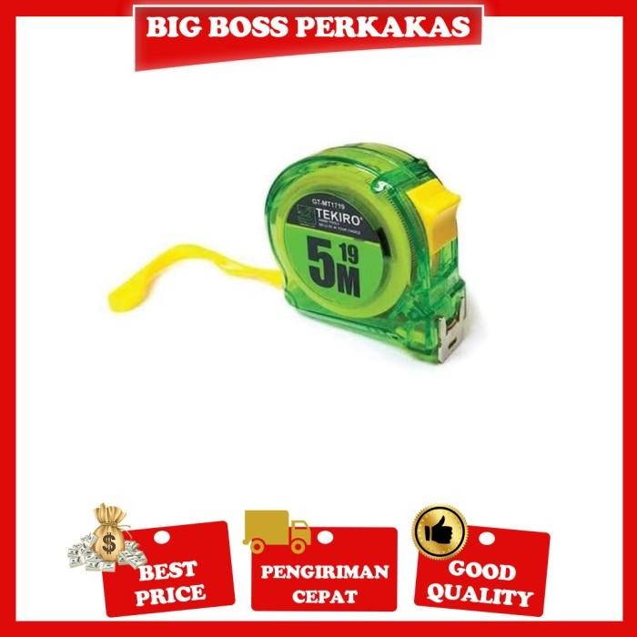Tekiro Meteran Transparan 5 M / Tekiro Meteran 5 M
