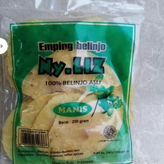 

NEW PRODUK EMPING MANIS MENTAH NY. LIZ / NETTO - 250 GRAM !!!!!