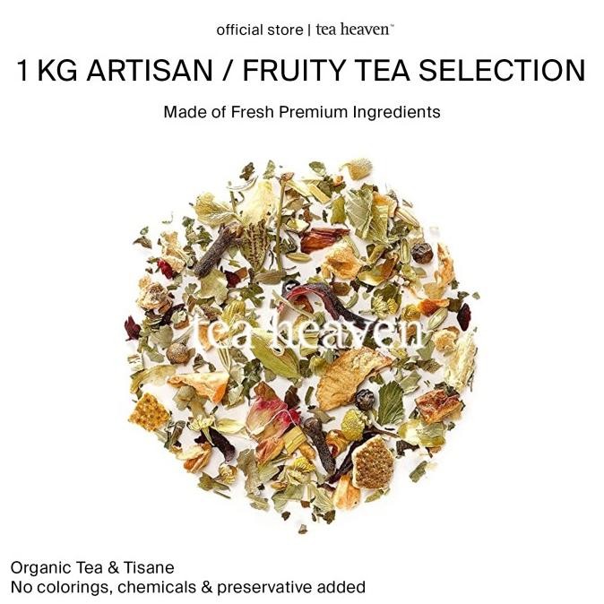 

TEA ARTISAN 1 KG CAFE FRUIT TEA BLEND TEH BUAH 1 KILO SIAP KIRIM
