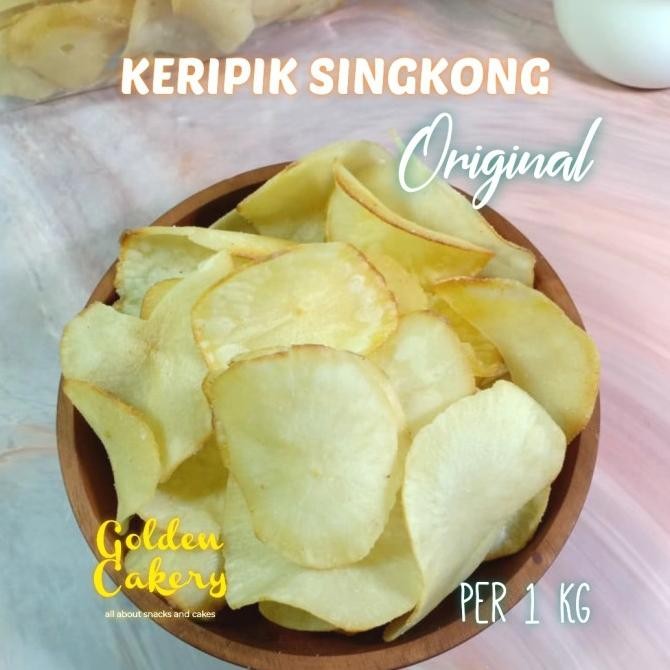 

NEW PRODUK KERIPIK/KRIPIK SINGKONG ORIGINAL GURIH ASIN TERLARIS 1 KG !!!!!