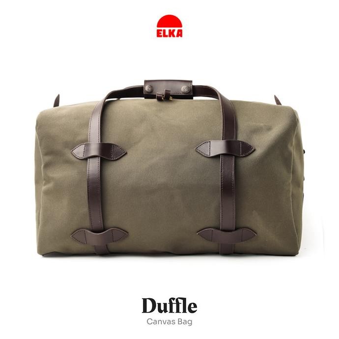 Sale Tas Travel Kanvas Duffle Bag Lthrkrft