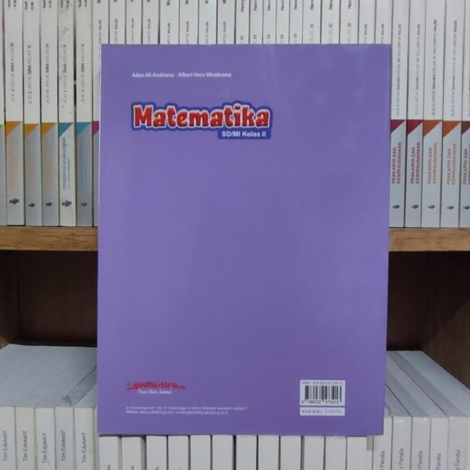 

Buku Matematika Kelas 2 SD Kurikulum Merdeka Yudhistira