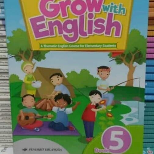 

buku bahasa inggris k13 grow with english kelas 5 penerbit erlangga