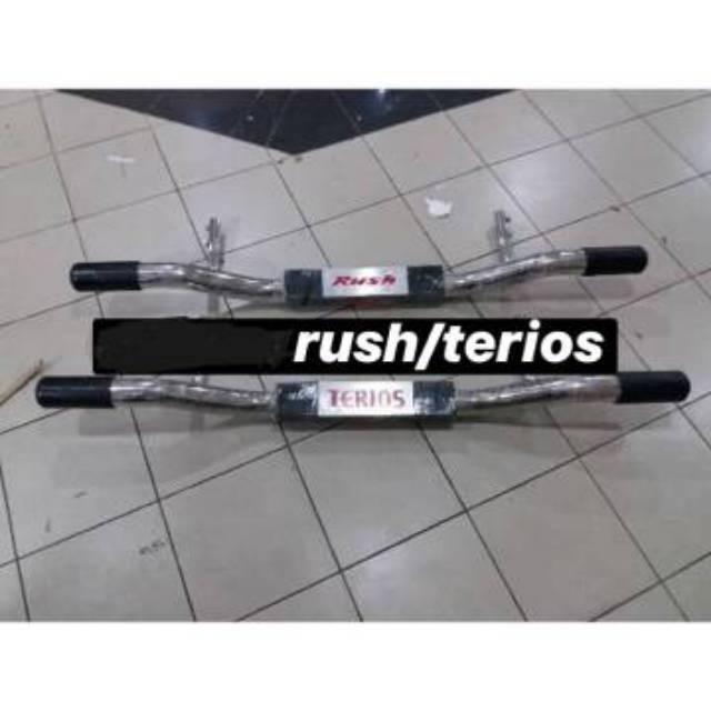 Pengaman Tanduk Injakan Bumper Belakang Mobil Toyota Rush Lama New Daihatsu Terios Lama Old New Baru