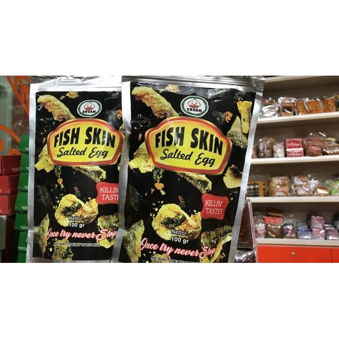 

NEW PRODUK FISH SKIN SALTED EGG ERVAN / KERIPIK TELOR ASIN !!!!!