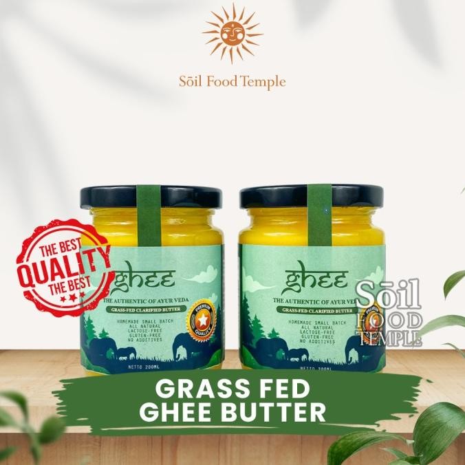 

GHEE Premium Home Made 200ML By Soil Food Temple