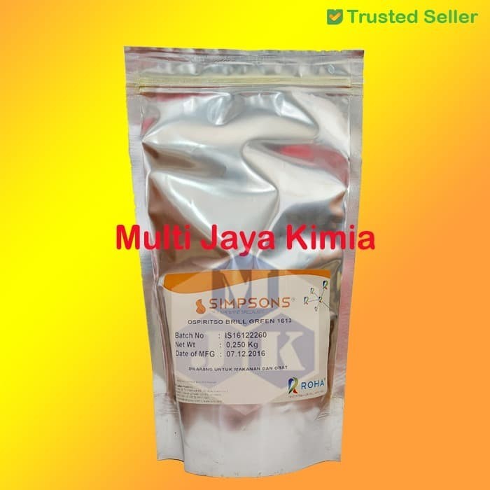 

Pewarna Minyak Ospiritso Brill Green 1613 250Gram