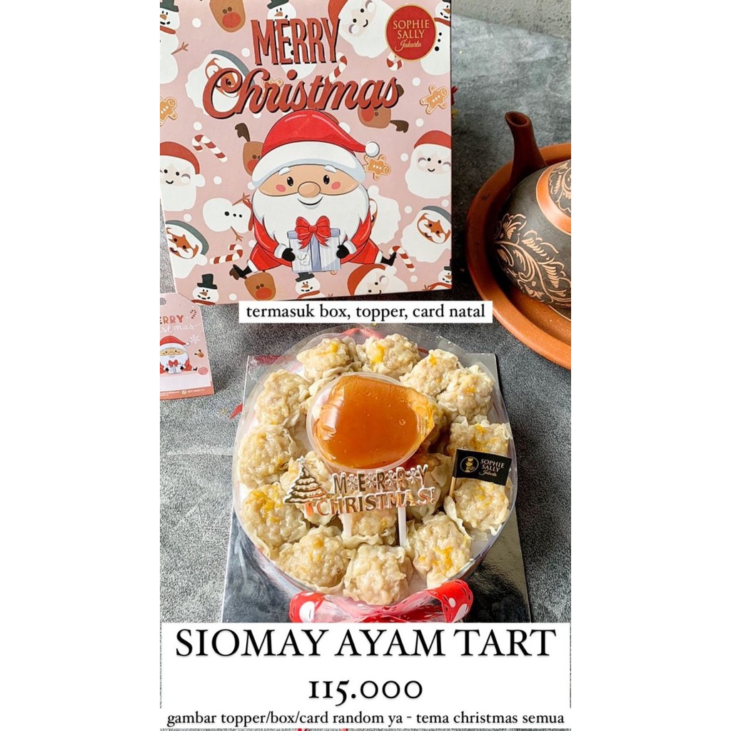 

Siomay Ayam Tart Paket Hampers Natal / Christmas Edition