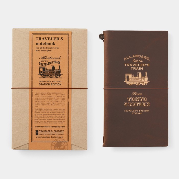 

Midori Traveler Notebook Regular Special Edition Train