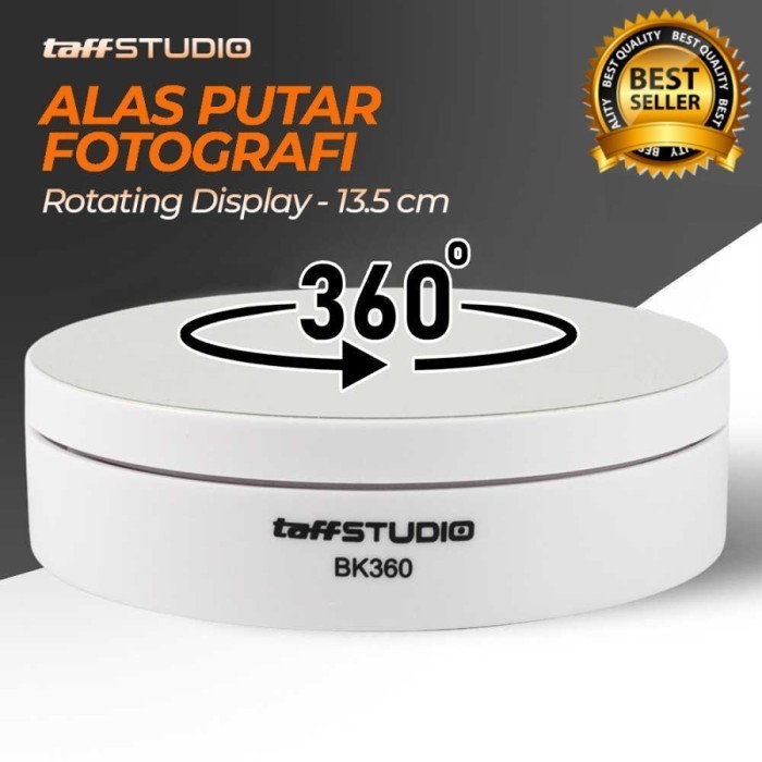 

Stand Display Putar Meja Alas Putar Fotografi Rotating Display - Putih 13.5 cm