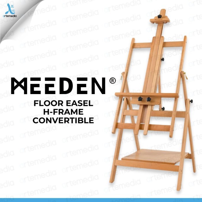 

Meeden Floor Easel H-Frame Convertible Foldable Heavy Duty Stand Lukis