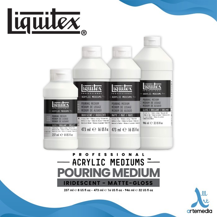 

Liquitex Professional Acrylic Pouring Medium Cat Akrilik