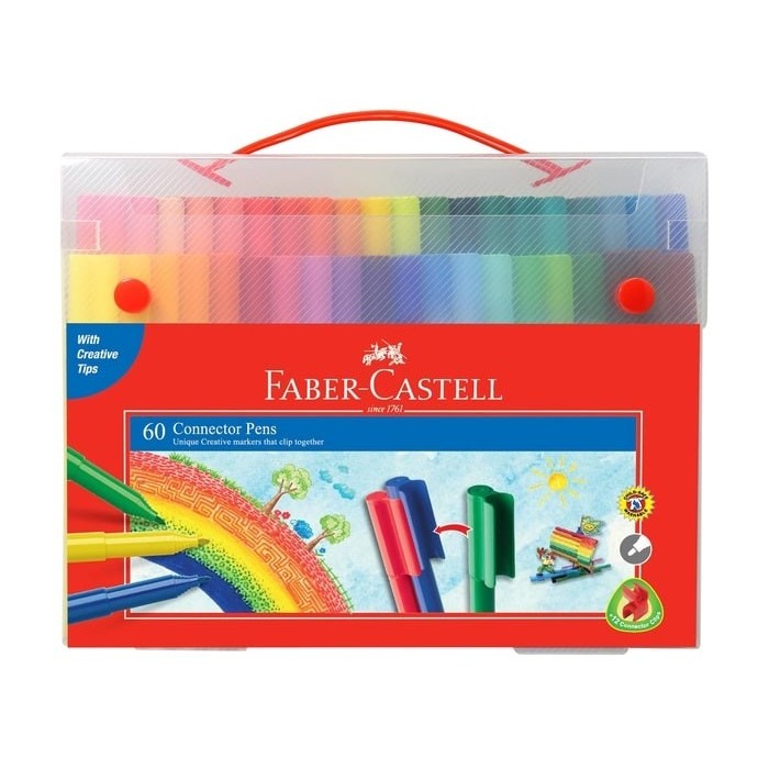 

Faber Castell Connector Pen 60 Colors Spidol Warna