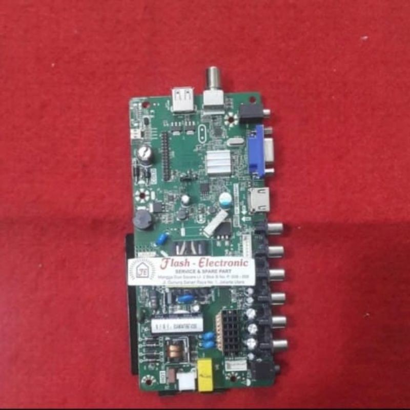 MAINBOARD AKARI LE-24K88 - MESIN TV - MB TV LED AKARI LE-24K88