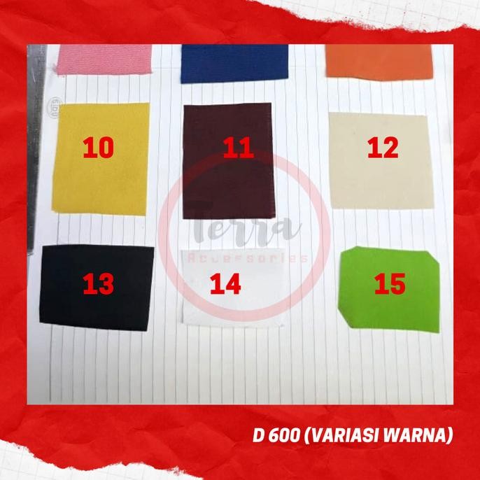 Ready Bahan Tas Kain D600 Dinier Polyester D 600 Dinir Per Meter
