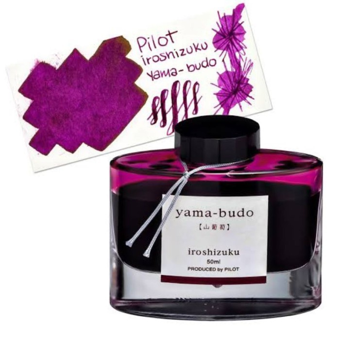 

Ink Iroshizuku YAMA-BUDO PILOT 50ml Made In Japan INK-50-INT