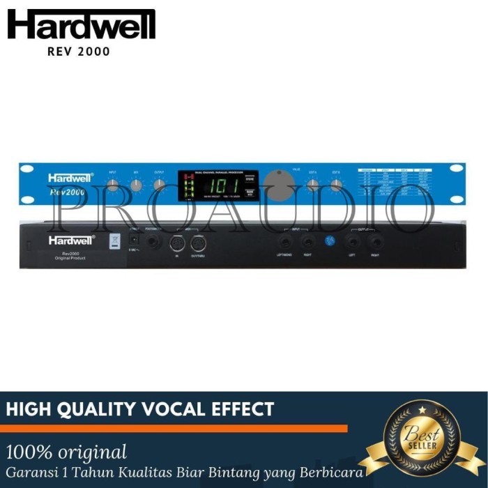 Efek Vokal Hardwell Rev 2000 Original Digital