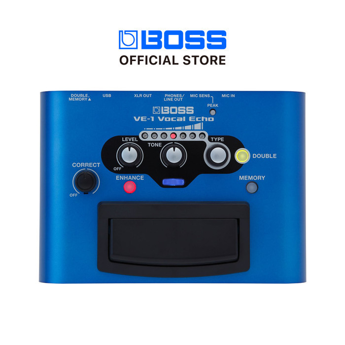 Boss Ve-1 Vocal Echo Pedal Efek Vokal
