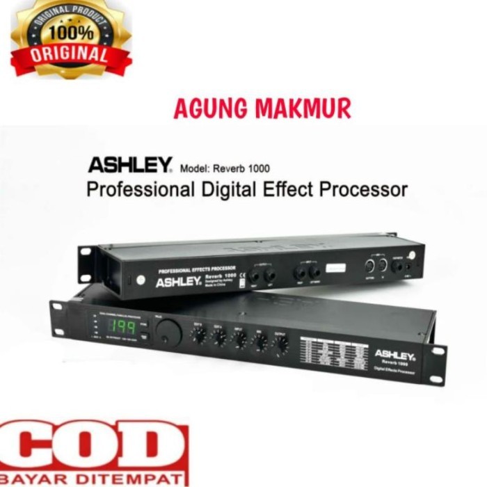 New Termurah Effect Vokal Ashley Reverb 1000 Original Efek Vokal