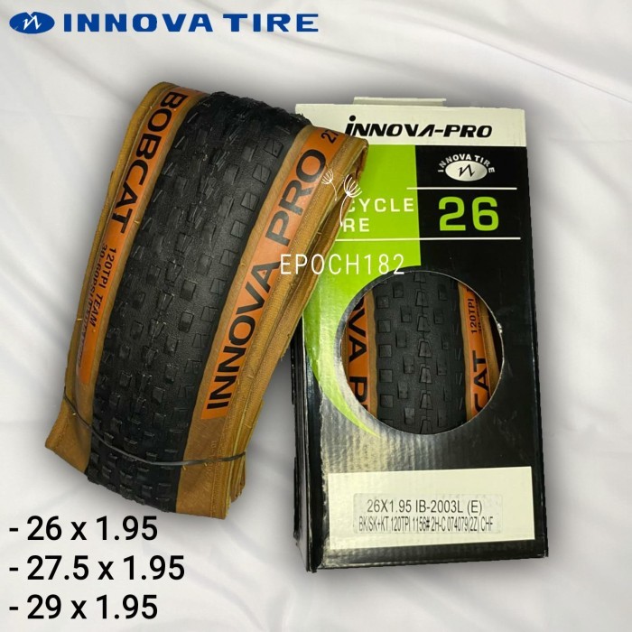 Ban Luar Sepeda Innova Pro X BobCat 26 x 1.95, 27.5 x 1.95 & 29 x 1.95